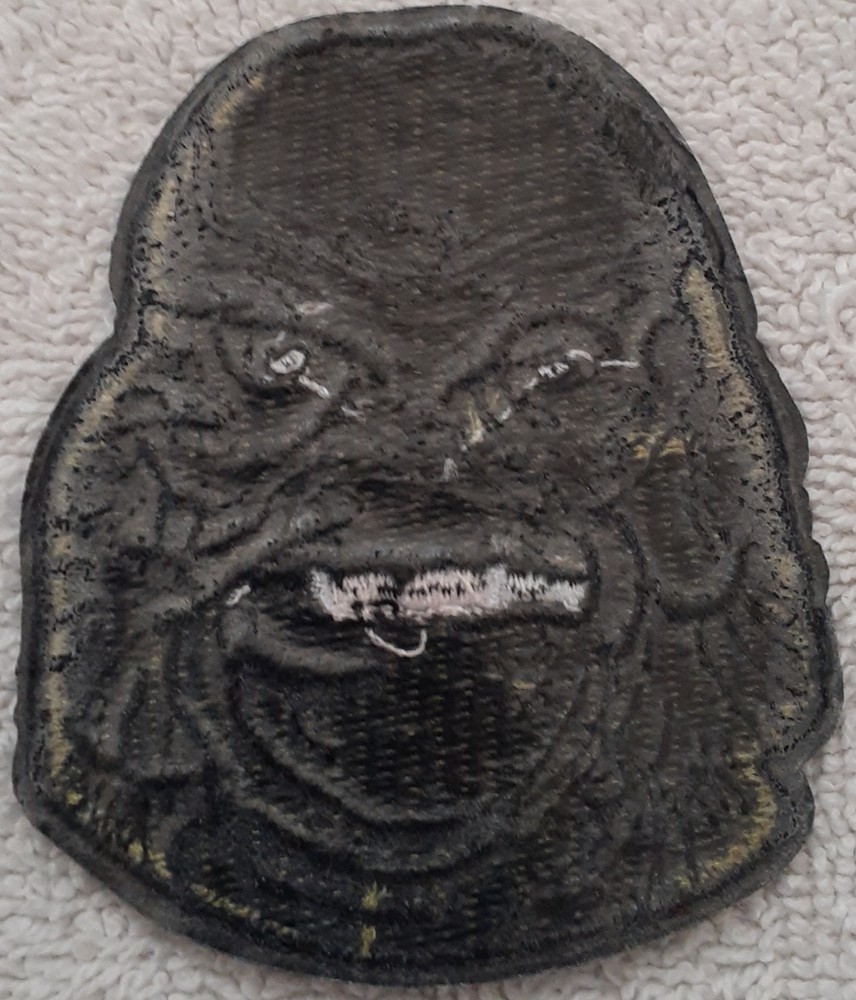 Creature From The Black Lagoon Patch 3"×2.5" Universal Monsters Dracula Wolf Man