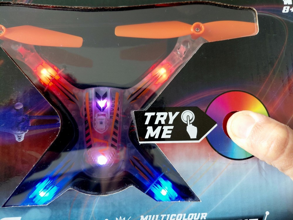 NEW - IN PACKAGE Revolt Night Hawk Stunt Drone.