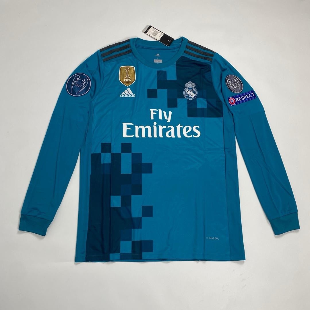 Real Madrid 17/18 Third Jersey Long Sleeve – Ronaldo #7