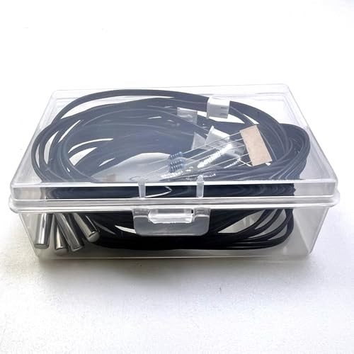 5PCS 1M 10K 3950 NTC Thermistor Temperature Sensor Probe, 1% Accuracy