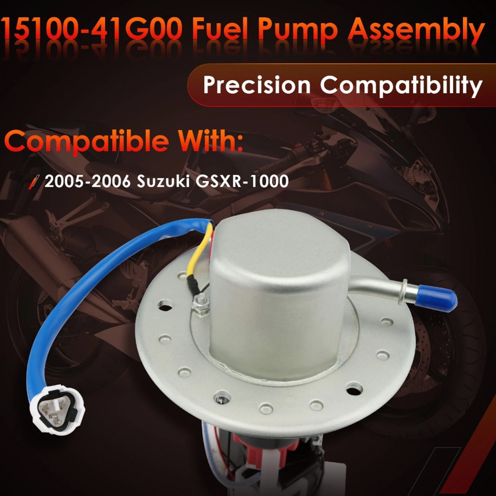 15100-41G00 Fuel Pump Assembly For 2005-06 Suzuki GSXR1000 GSXR-1000 UC-T30SU21