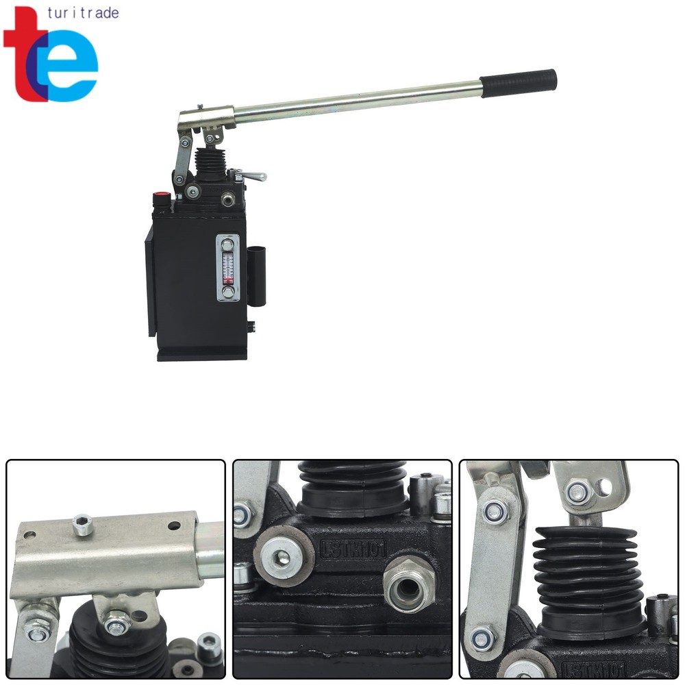 Single Acting Hydraulic Hand Pump 2.7CID With Release Knob Control