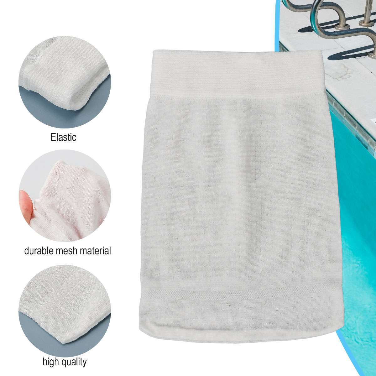 10 30 Pcs Pool Skimmer Socks Filter Replacement Savers for Basket Swimming Pool