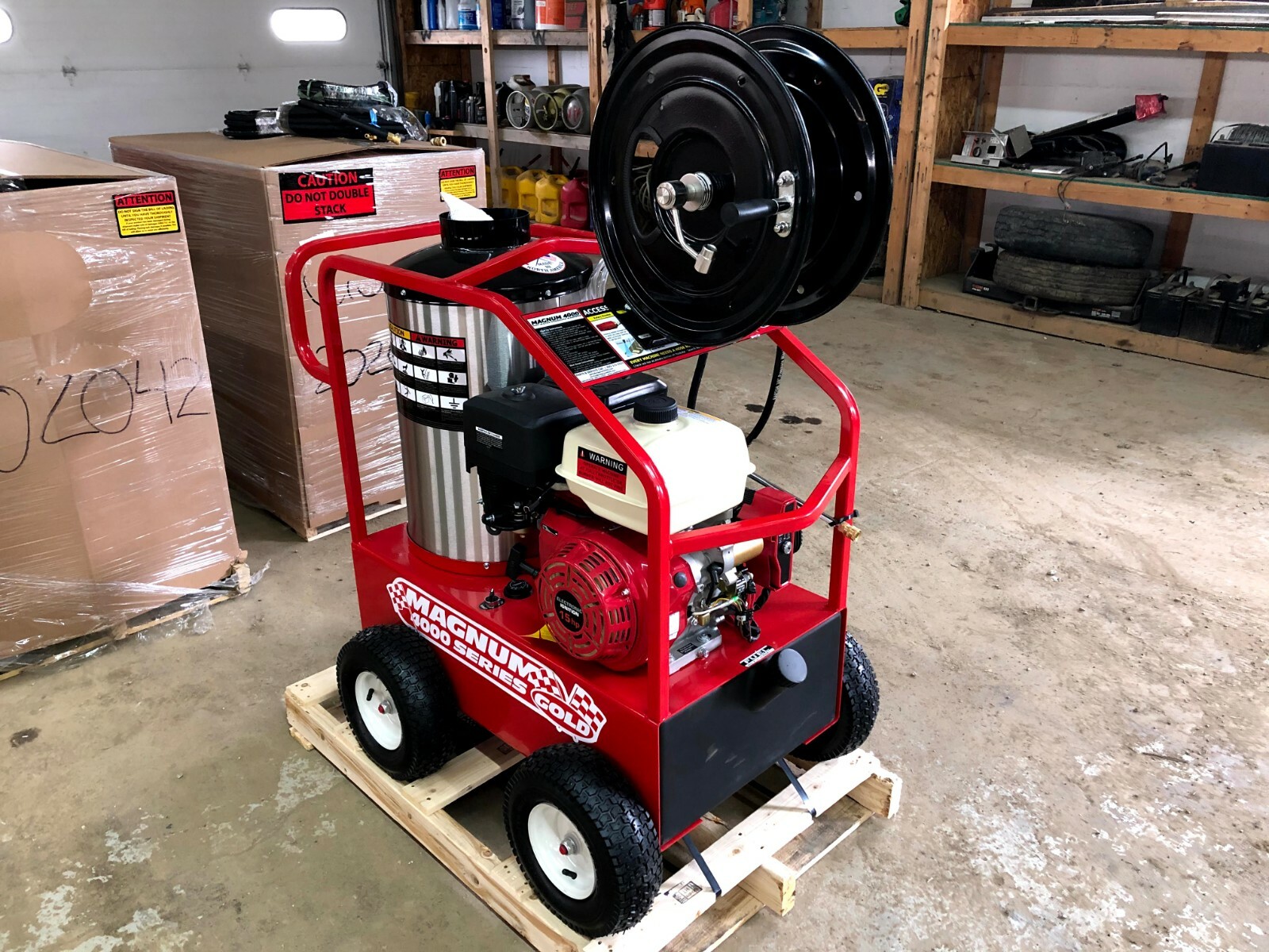 NEW Easy-Kleen Magnum 4000 PSI 3.5 GPM Hot Water Pressure Washer Diesel Fired