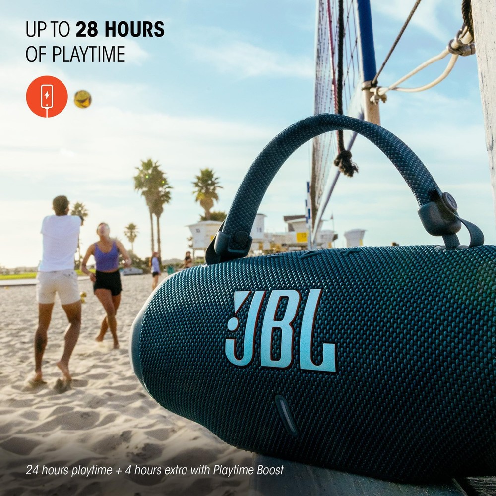 JBL Charge 6 - Portable waterproof & drop-proof Bluetooth speaker, Bold JBL Pro