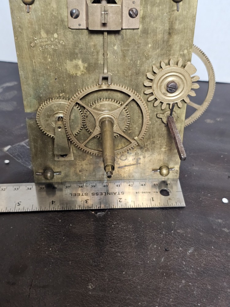 E Howard & Co Weighted Clock Movement,