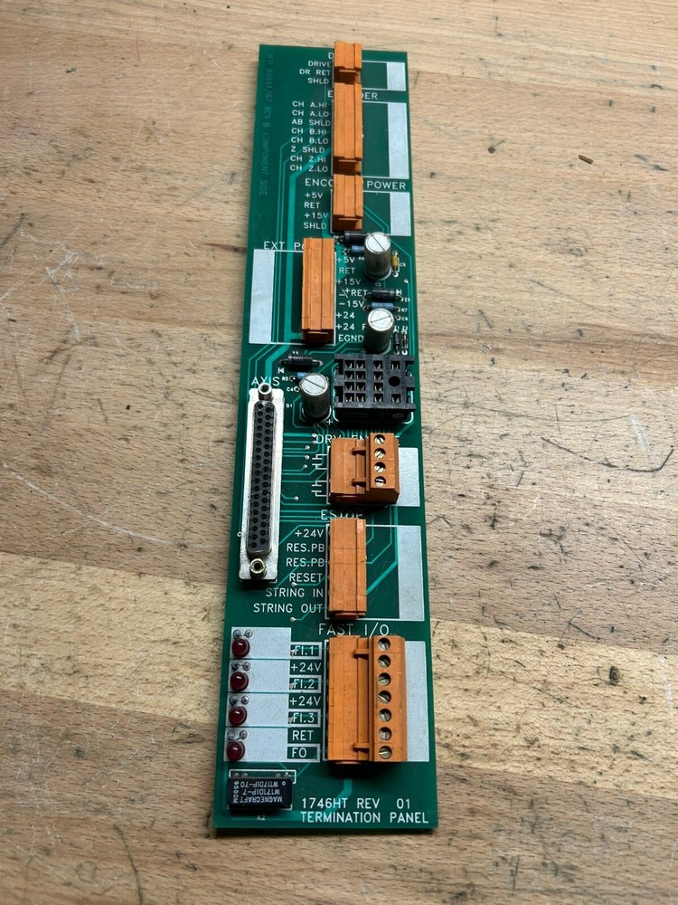 ALLEN BRADLEY 1746-HT  1746HT TERMINAL PANEL SLC500 -NEW PANEL ONLY