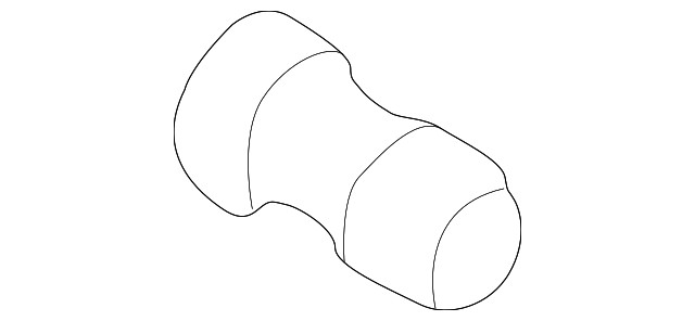 Genuine Mitsubishi U-Bolt Lower Bushing MB584530
