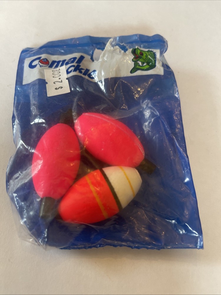 Comal Tackle  Foam Snap-On Floats Pear 3 Pack