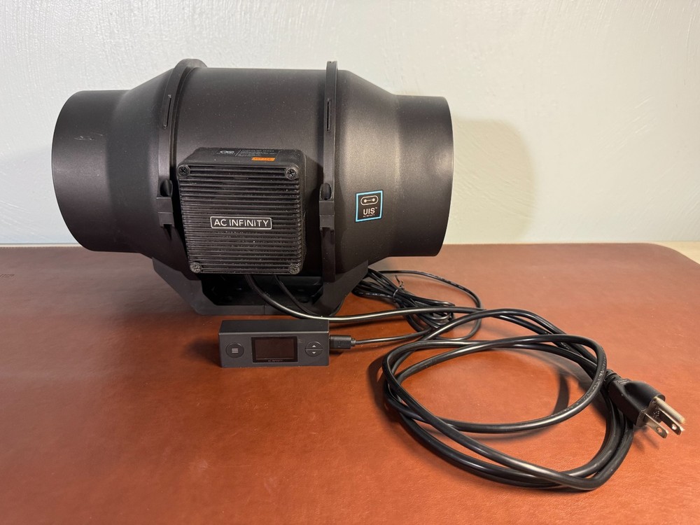 AC Infinity Cloudline A6 6” Inline Duct Fan w/ Digital Controller