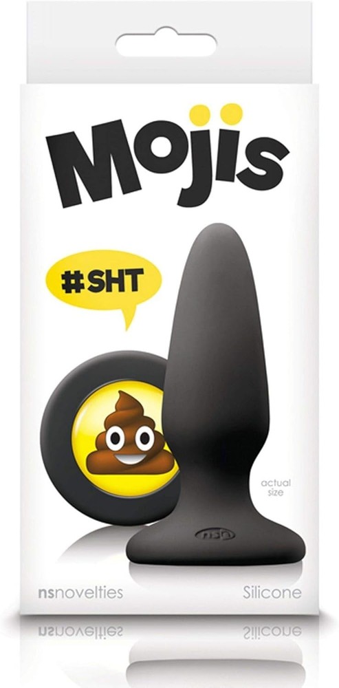Mojis #SHT Butt Plug Medium Black