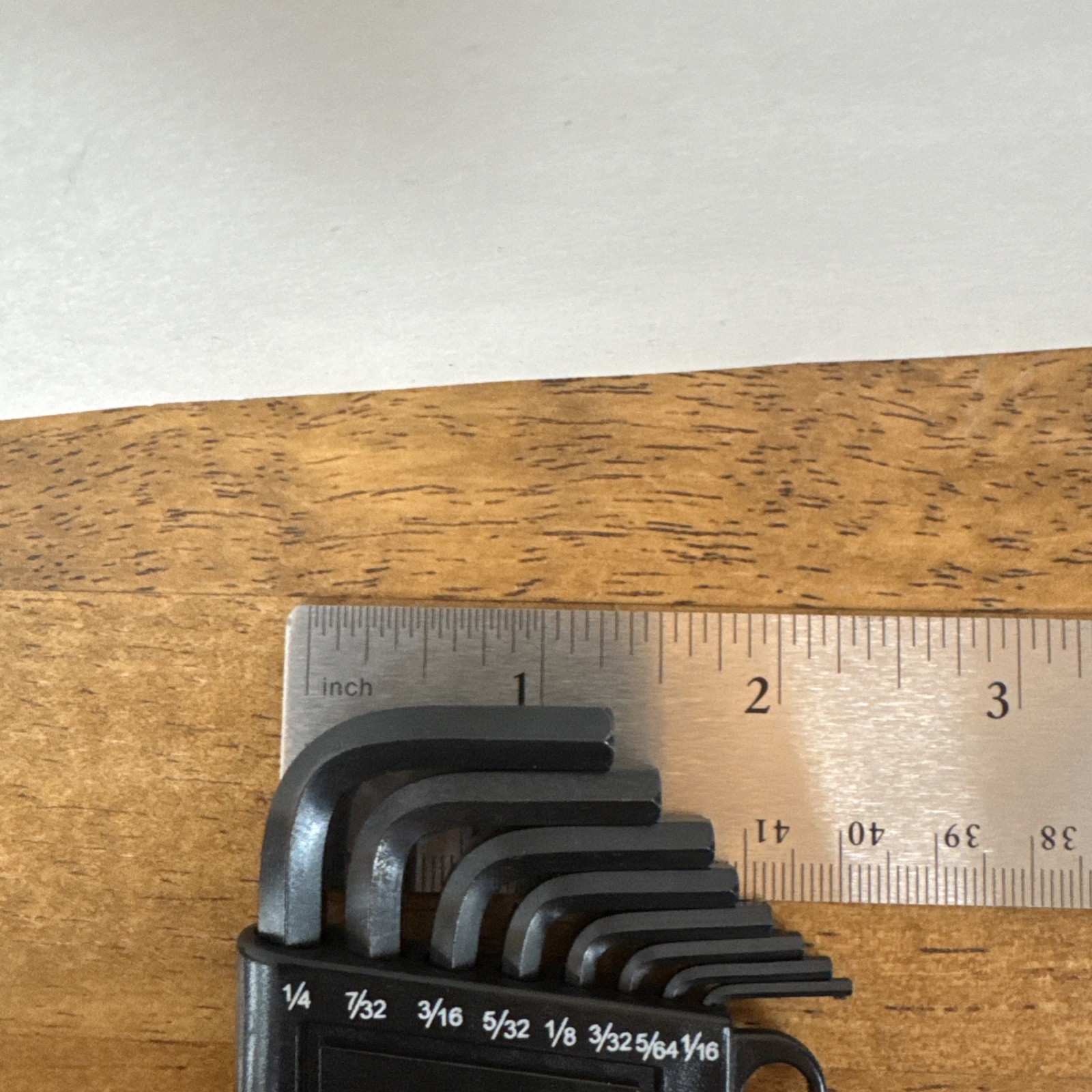 Craftsman 16pc SAE and Metric Allen / Hex key wrench sets