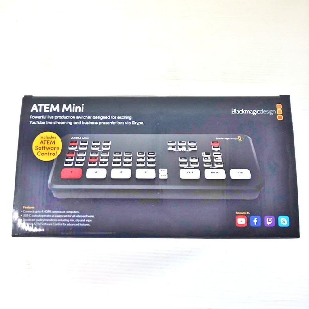 Blackmagic Design ATEM Mini HDMI Live Switcher Second-hand goods Distribution