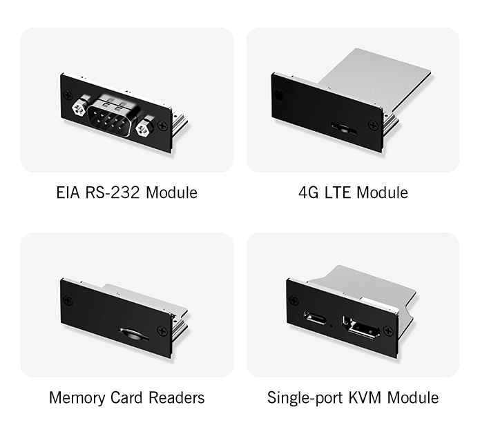for GPD Pocket 4 Expansion Module 4G LTE / KVM / RS-232 Interface Swappable