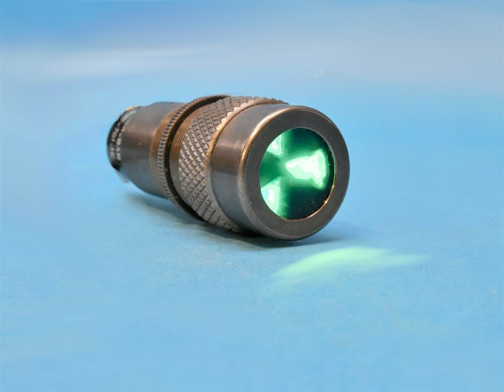 Mil-Spec Glar-Ban Indicator Light Part # 830-701-1E 110V 1"