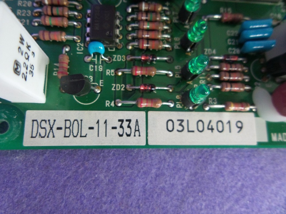 RKC DSX-BOL-11-33A Temperature Controller PCB DSX-BOL, USED