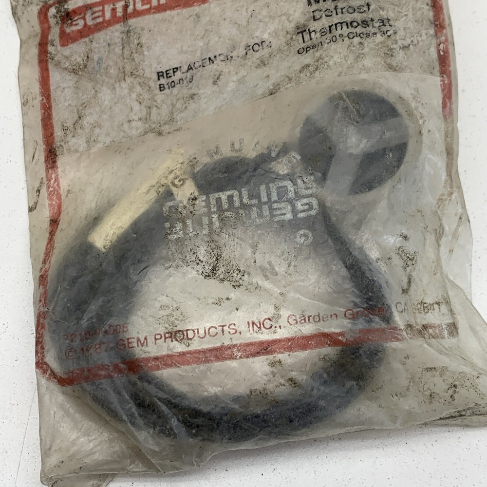 Gemline ML50 Defrost Thermostat