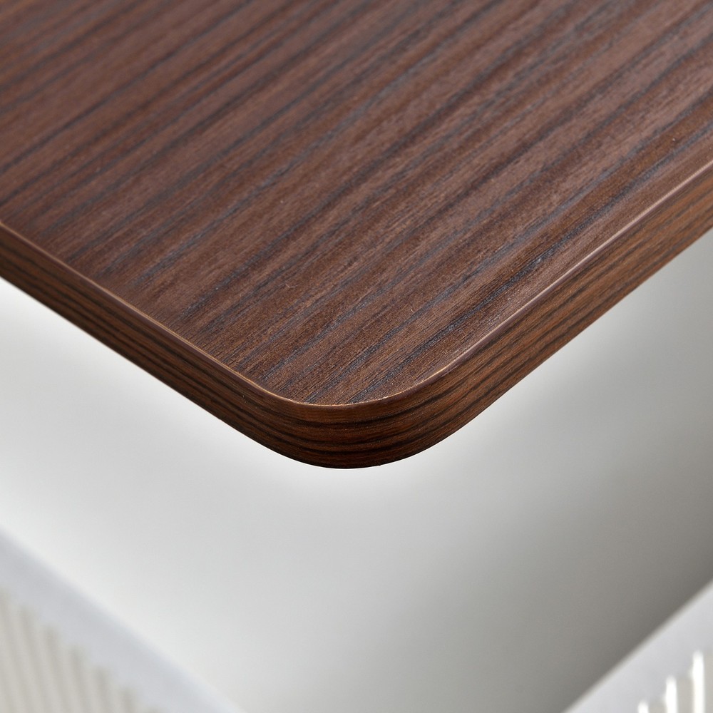 Modern multi-functional adjustable coffee table, wheels and height-adjustable