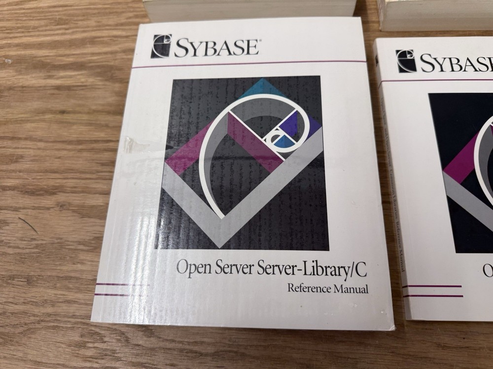 SYBASE SQL Server Refrence Manuals Admin Guide Books Open Client Books Lot