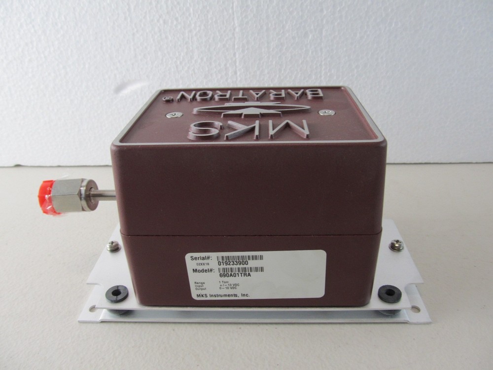 MKS 690A01TRA Baratron Absolute Capacitance Manometer 690A 1Torr 0-10 VDC Output