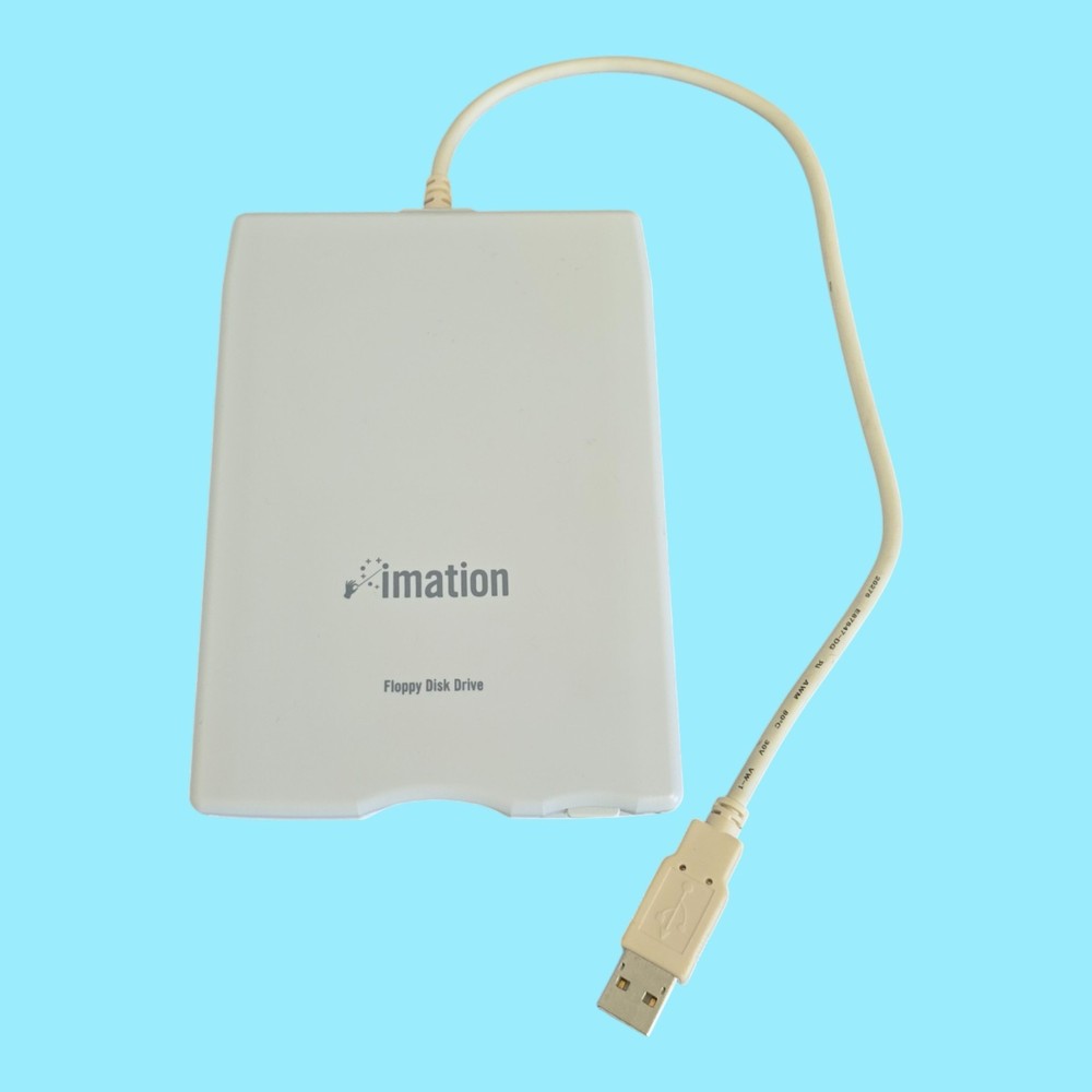 Imation D353FUE 3.5" Floppy Disk Drive USB External TESTED & WORKING!