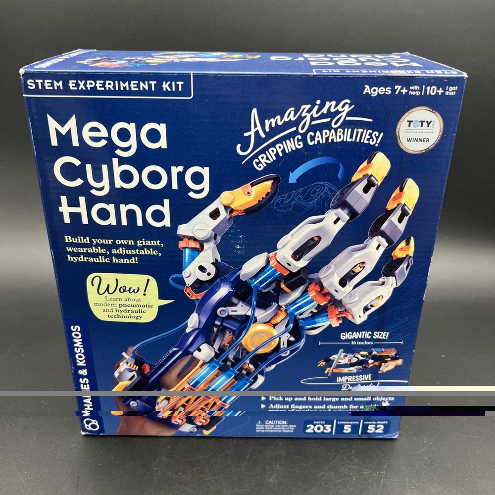 Thames & Kosmos Mega Cyborg Hand STEM Experiment Kit -A