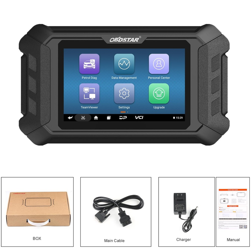 OBDSTAR ODOMASTER Full Version 0dometer Adjus/OBD2 Function + FCA 12+8 Adapter