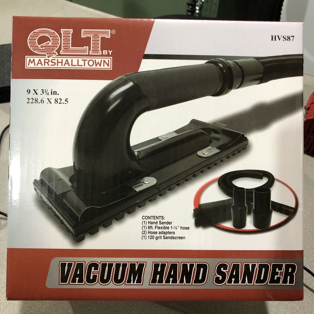 QLT By Marshalltown HVS87 Drywall Vacuum Hand Sander