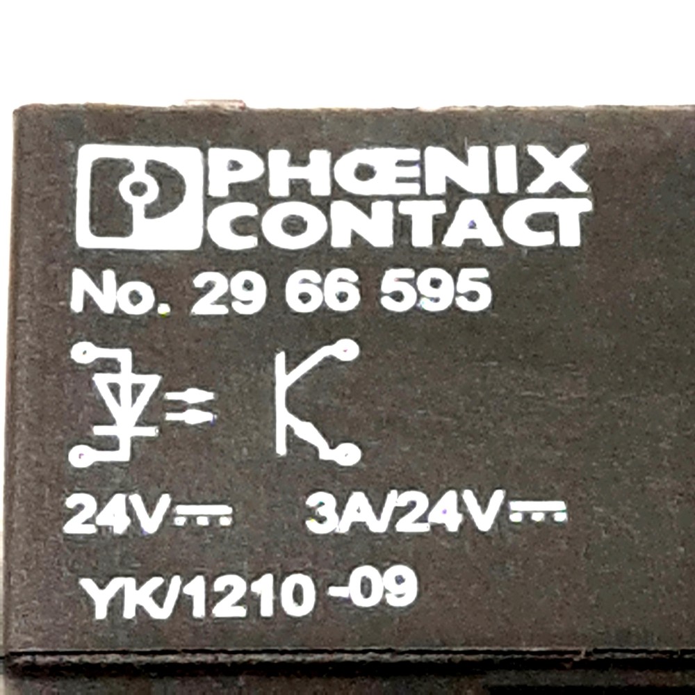 Phoenix Contact 29 66 595 29-66-595 Mini Solid State Relay 24v DC 3A, OPT-24DC