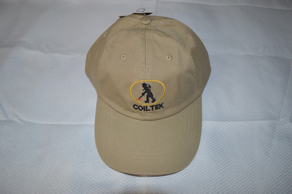 MINELAB ~ COILTEK ~ BASEBALL CAP METAL DETECTOR EMBROIDERED ADJUSTABLE HAT