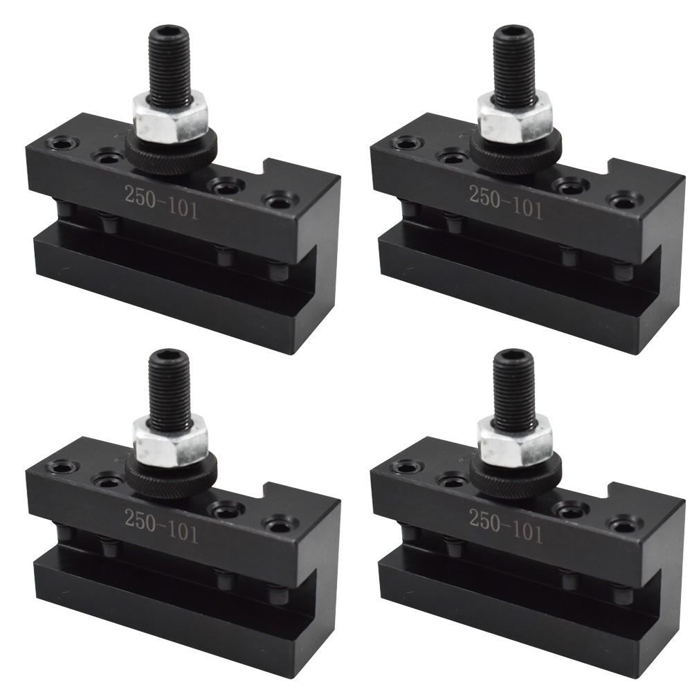 4Pcs AXA #1 250-101 Quick Change Tool Post Turning & Facing Holder For Lathe