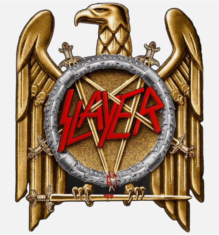 Slayer Eagle Metal Band Sticker Decal XV