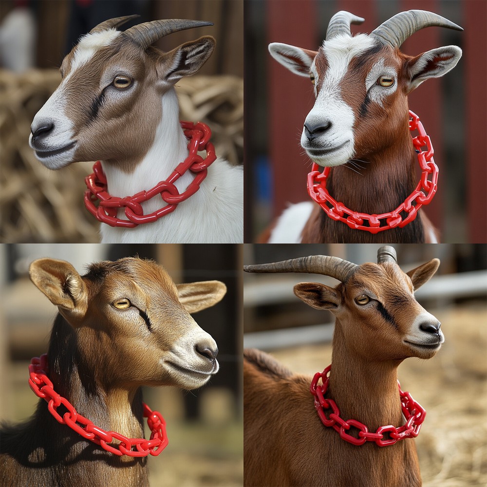 Plastic Chain Links, 100 Foot 2" Safety Chains, Black Plastic Chains