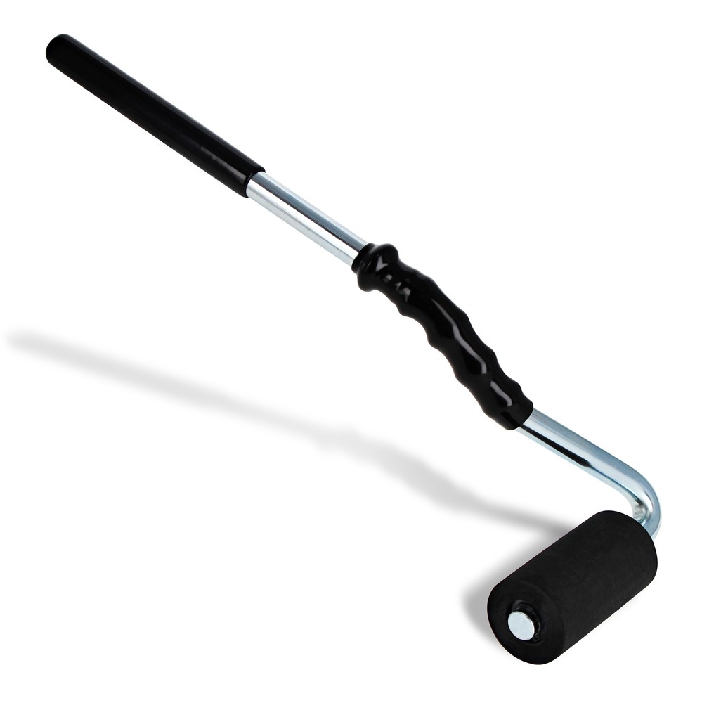 DCT High-Pressure Rubber J-Roller – Laminate & Veneer Curved Handle Roller Tool