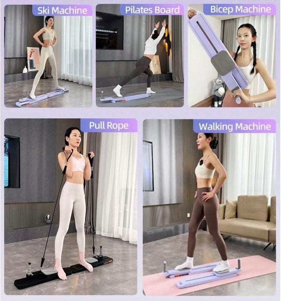 Pilates Board With Touchscreen Home Workout (purple)