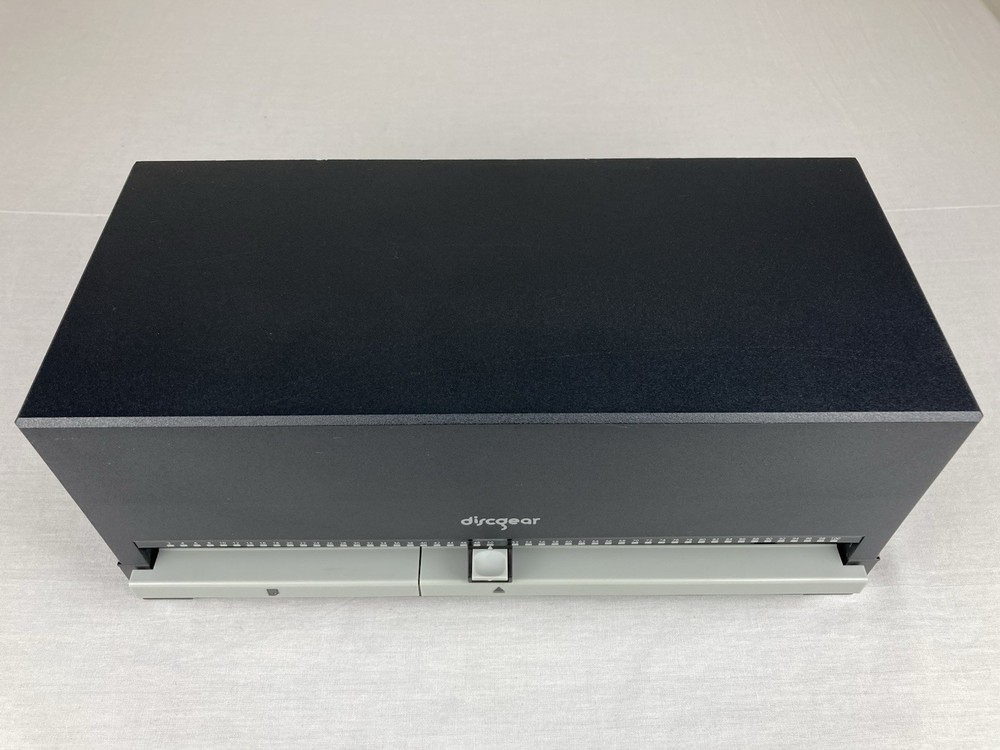 DISCGEAR SELECTOR 100E CD DVD BLURAY GAME 100 DISC STORAGE CASE BLACK EXCELLENT!