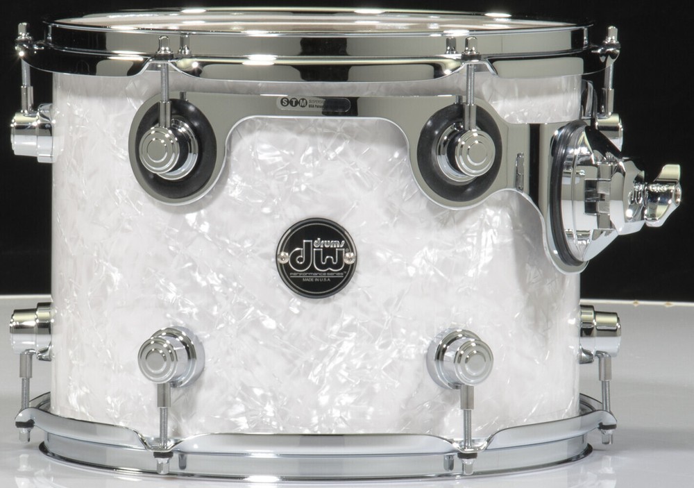 DW Performance 4pc Drum Kit White Marine 10/12/14/20