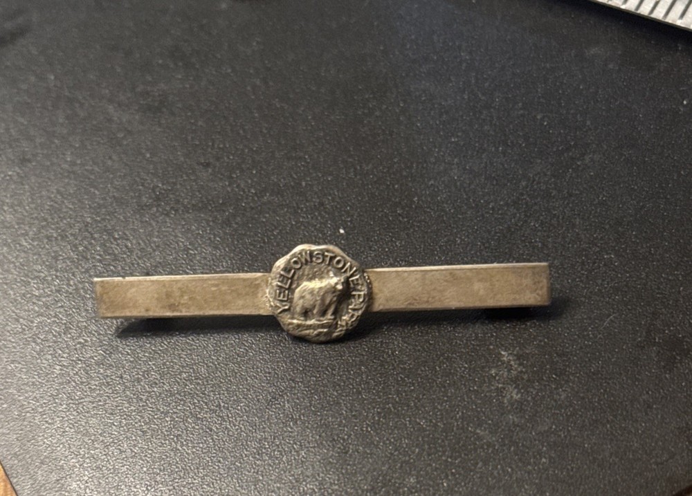 Vintage  Yellowstone Sterling Silver Pin