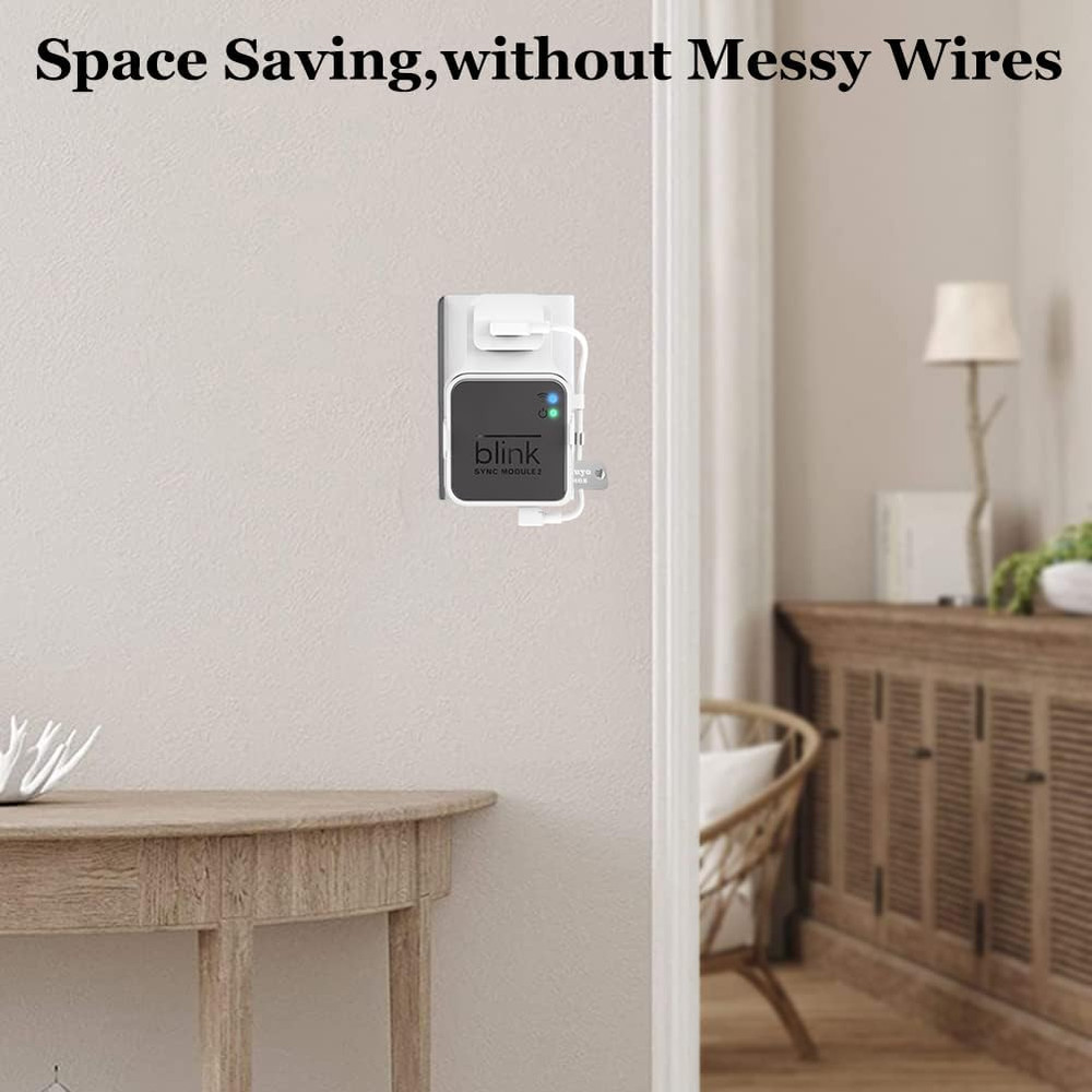 256GB USB Flash Drive& Blink Sync Module 2 Mount, Local Video Storage, Tool-Free