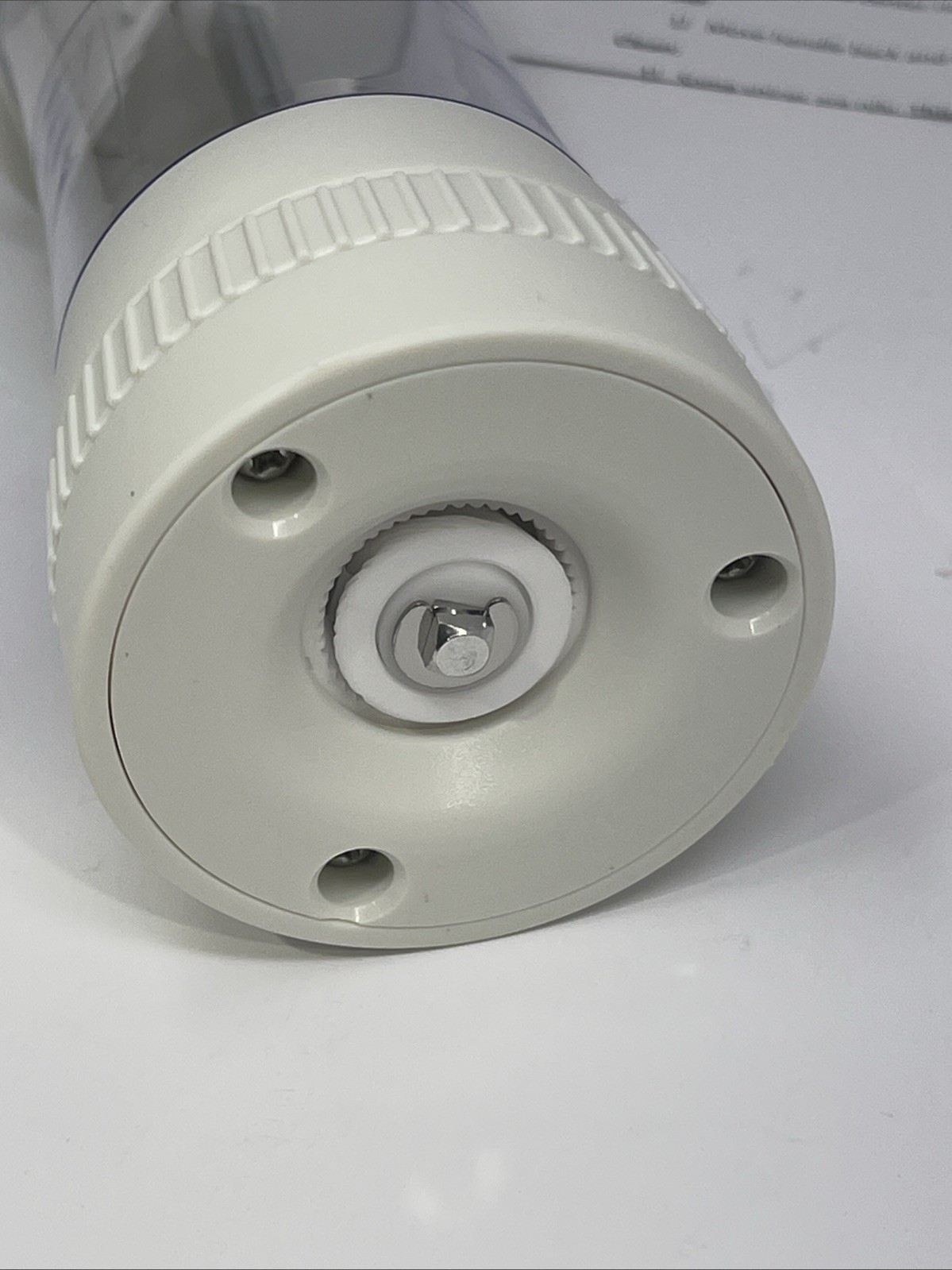 Kochblume Salt/Pepper/Spice Ratchet Grinders Adjustable, White, Set Of 2