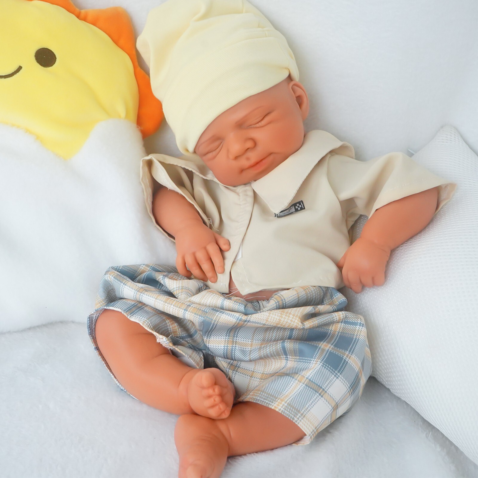 19.68'' solid silicone doll silicone reborn doll silicone boy doll toys gifts