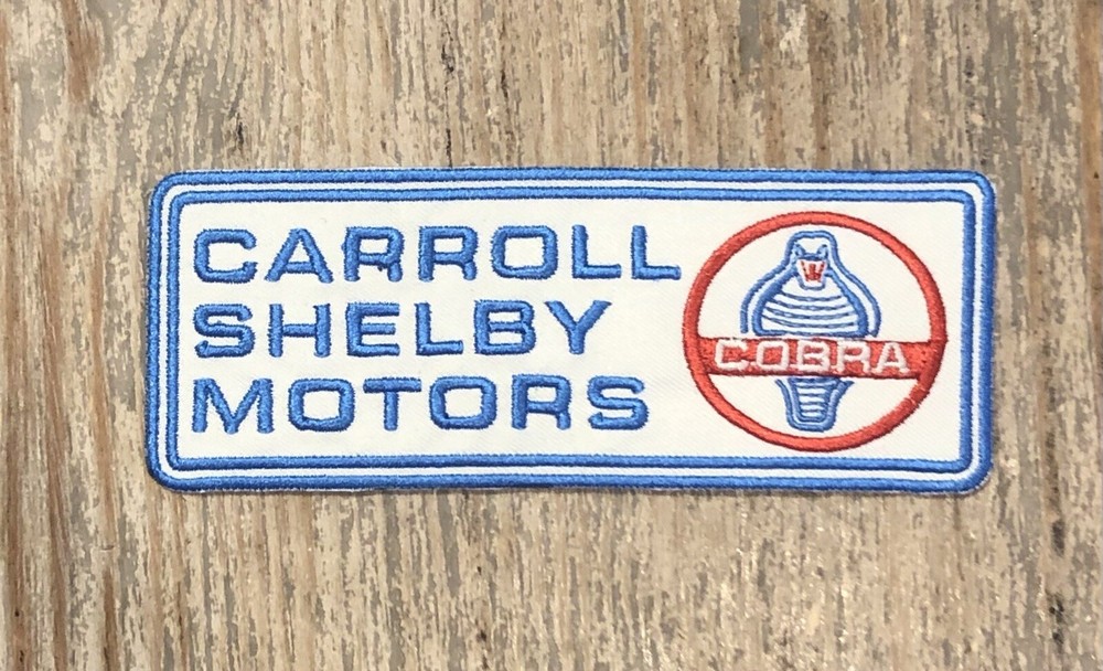 Vintage Carroll Shelby Motors Patch