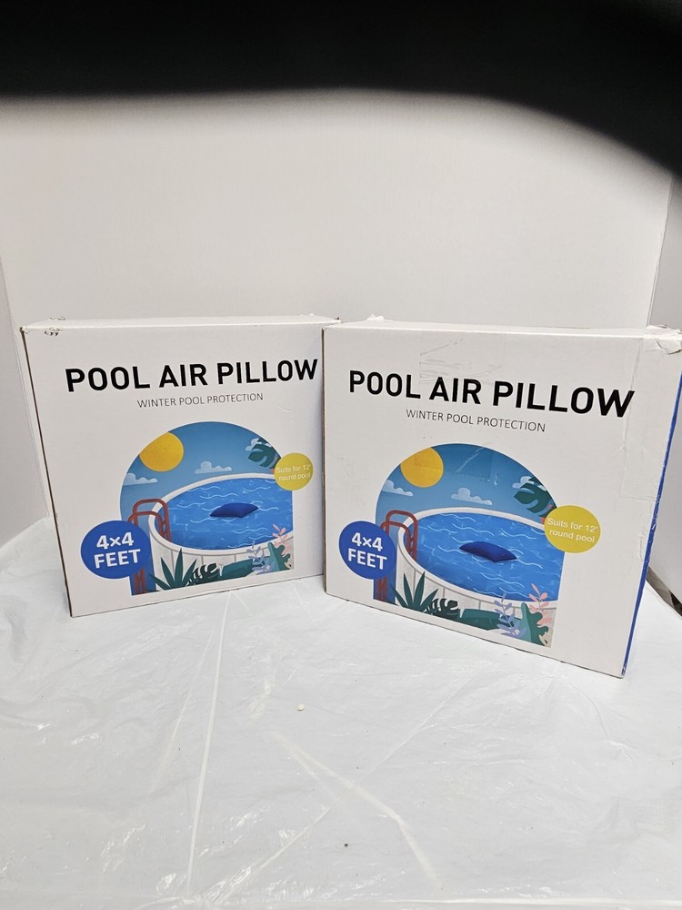 2 Pack 4'x4' Bewave Air Pillow for above Ground Pools Winterizing 2-Pack