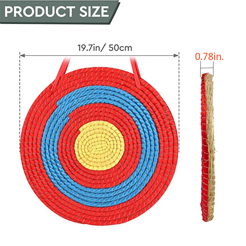 50CM Solid Straw Archery Target Handmade Arrows Target for Hunting Practice