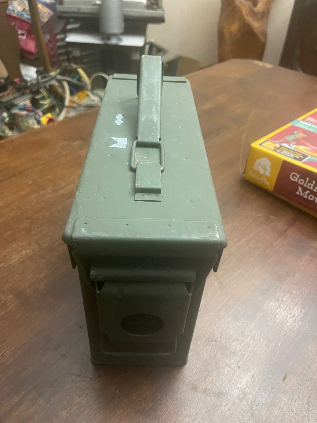 Military 30 CAL M19A1 Empty AMMO CAN 7.62mm BOX .30 CALIBER Good Condition