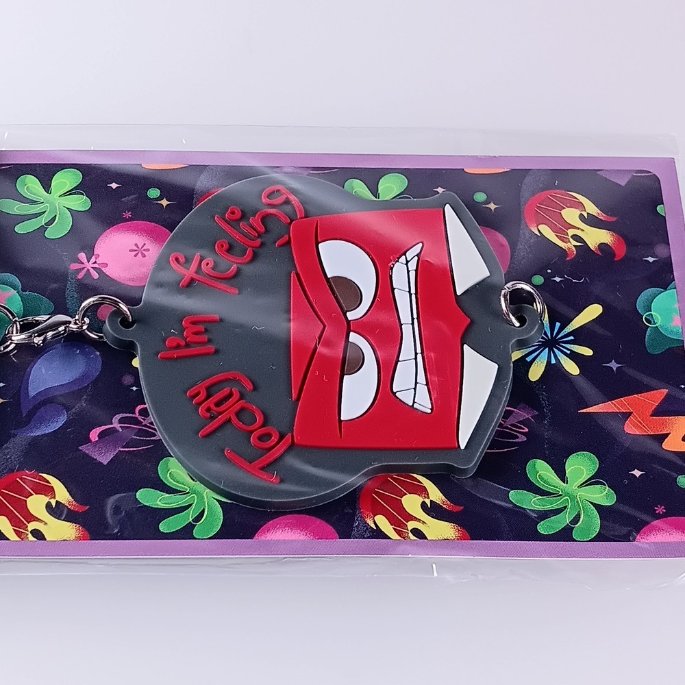 Anger Inside Out - Pixar Rubber Charm From Japan