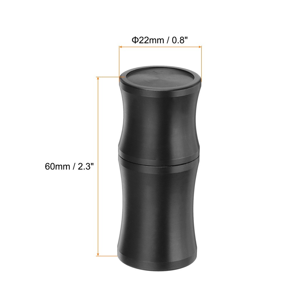 1 Pcs Pool Cue Joint Protector 5/16x8, Billiard Cue Joint Thread Cap, Black
