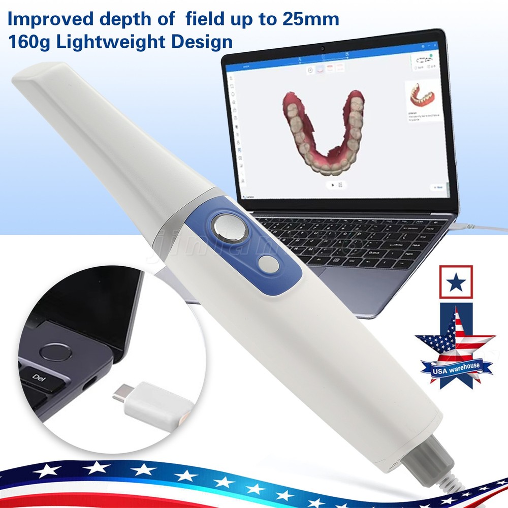 Best Dental Intraoral Scanner Multi-Language Support Digital Impression System