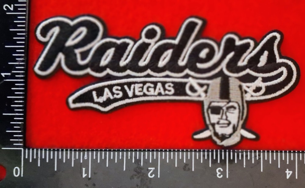 RAIDERS IRON ON PATCH
