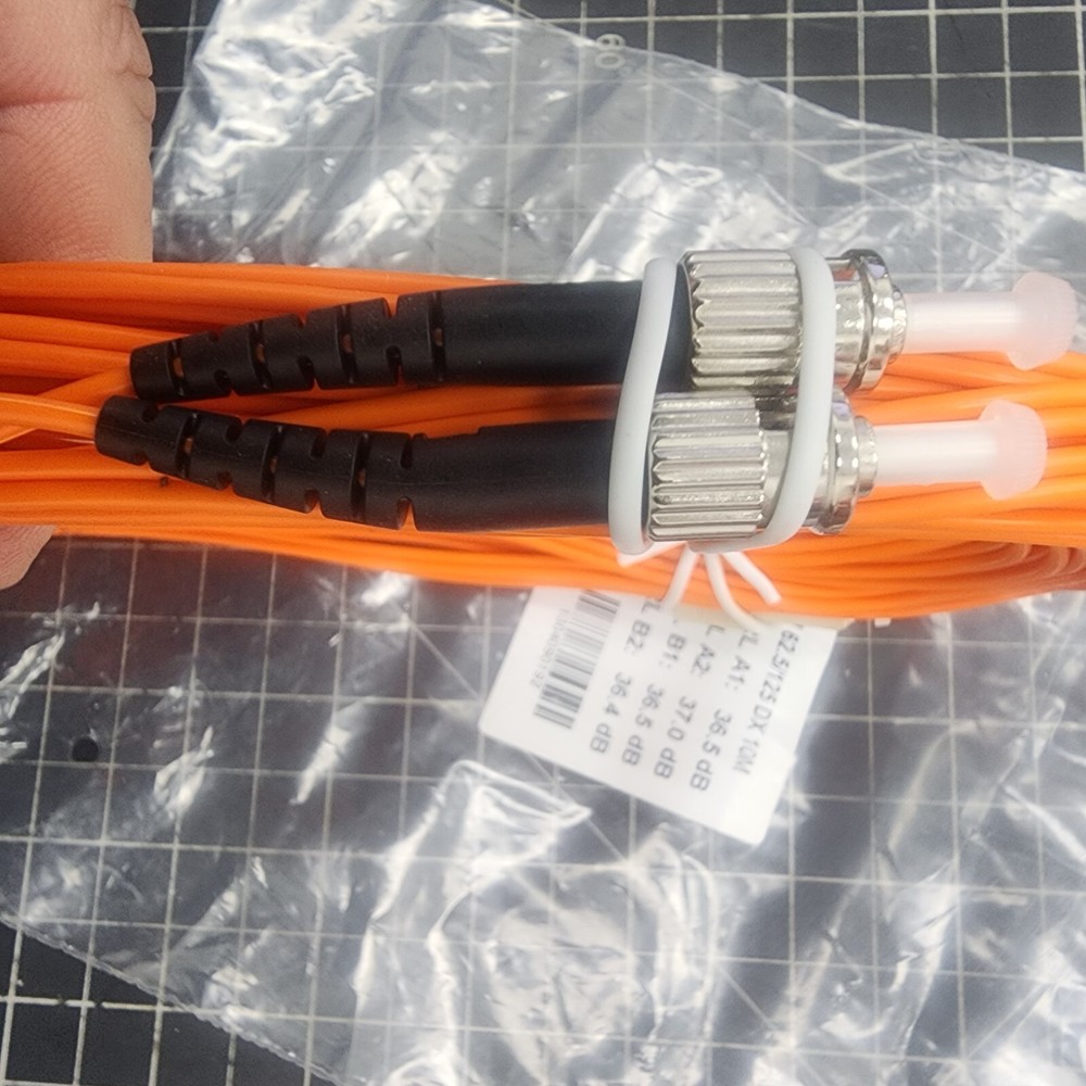 ST to SC Multimode Patch Cable ST/PC-SC/PC MM 62.5/125 DX 10M [A8B1]